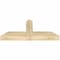 Ekena Millwork Portland Rough Sawn Timber Gable Bracket, Douglas Fir, 36"W x 15"H x 4"D x 4"F, 10/12 Pitch GBW036X15X0404POR00RDF - alternate 4